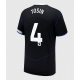 Chelsea Tosin Adarabioyo #4 Rezervni Dres 2025-26 Kratak Rukav Chelsea Tosin Adarabioyo #4 Rezervni Dres 2025-26 Kratak Rukav
